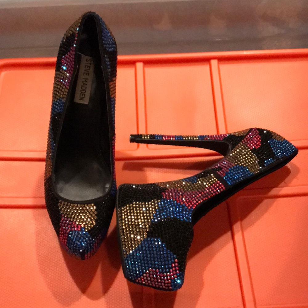 Steve Madden Rhinestone Heels